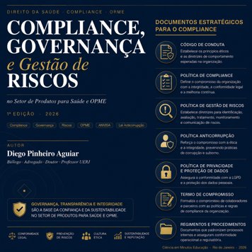 Capa do curso online Documentos Estratégicos para o Compliance, com modelos de políticas e códigos de conduta